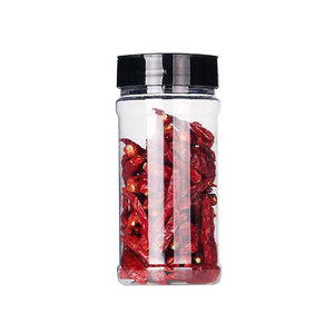 Frascos de plástico con tapa abatible para condimentos, especias, hierbas, polvos, ajo, gránulos, 8 oz - Product Image 6