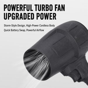 High-Power <b>Dust</b> Removal <b>Brush</b> Rechargeable Fan Portable Blower Lithium Battery Industrial Grade Cordless 4.0Ah 9918 Industrial-G - Product Image 4