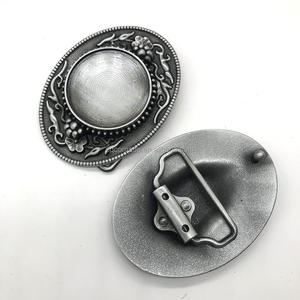 Antike Zinn-Gürtelschnalle im Retro-Stil, Western-Cowboy-Design, Personalisierbare Gürtelschnalle - Product Image 3