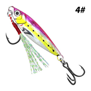 Mồi câu jig chất lượng cao 7g đến 60g, tốc độ chậm, câu cá nước mặn, jigging thẳng đứng nhanh, mồi câu tầm xa - Product Image 5