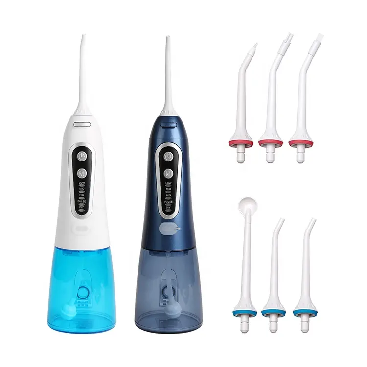 Ipx7 Waterdichte Draagbare Orale Irrigator Draadloze Dentale Water Flosser Elektrische Tanden Water Flosser