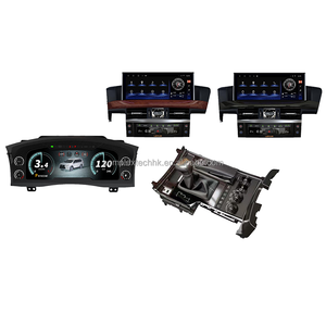 Kit de rétrofit automobile, lecteur multimédia Android 12,3 pouces, tableau de bord numérique, mise à niveau du panneau central pour Lexus LX570 2008-2015 - Product Image 2