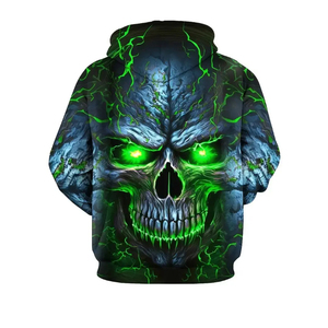 Fitspi vente en gros hommes décontracté impression 3d brûlant sweats à capuche cordon confortable surdimensionné pull à capuche sweat - Product Image 2