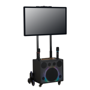 Tienda Online Portable Fun Karaoke Party Event Box Boombox Hire Sistema de altavoces de entretenimiento con micrófono inalámbrico - Product Image 5