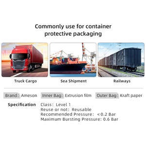 2026 Hot Sale Kraft Paper Dunnage <b>Bags</b> 3psi Cost-Effective For Container Truck Rail Shipping - Product Image 4