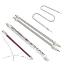 Tube chauffant en quartz infrarouge à rayonnement thermique Galaxy Quartz, économie d'énergie, efficace, personnalisable, traitement 200W-5000W 24V-575V