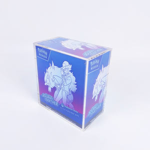 Étui de présentation magnétique en acrylique moderne et écologique pour boîte d'entraîneur d'élite Pokémon <span class=keywords><strong>Go</strong></span>, finition anti-UV, décoration d'intérieur - Product Image 6