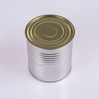Boîtes de conserve rondes de qualité alimentaire, boîtes métalliques pour sardines, poisson, pâte de tomate, haricots