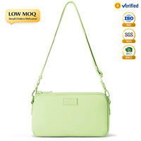 Sac bandoulière personnalisé de haute qualité avec logo, nouveau petit sac souple en néoprène imperméable, mini sac à bandoulière tendance, vegan