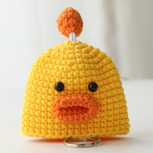 Offre Spéciale créatif fait à la main en forme d'animal tricoté clé sac mignon clé de voiture housse de protection tricoté Crochet <span class=keywords><strong>sacs</strong></span> - Product Image 4