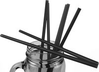 Pailles à boire en plastique jetables Smartops Classic 6*190mm 6*210mm 6*230mm 6*290mm emballées individuellement