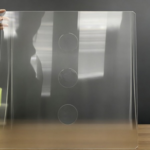 LGP optique à haute uniformité, PMMA PC MS PS de taille et de forme personnalisées pour les panneaux de sécurité LED rétroéclairés pour sorties de secours - Product Image 6