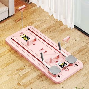 Bunnyhi jfb001 nhà có thể gập lại Pilates Board đa chức năng Cải Cách bụng lõi huấn luyện viên a_b con lăn bánh xe tập thể dục - Product Image 1