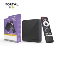 TV Box Inteligente Android 14 Mortal T1X Rockchip 3518 Quad Core, Resolución 4K, 2G 16G, WiFi de Doble Banda, Gran Venta 2025