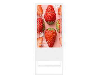 ป้ายโฆษณาดิจิทัลแบบพกพา LCD คุณภาพสูง ขนาด 32 43 50 55 นิ้ว สำหรับร้านอาหาร Skp-32 โฆษณาคุณภาพสูง 32 - Product Image 4