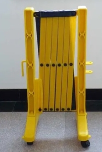 An toàn có thể thu vào hàng rào mở rộng đường chướng ngại vật với bánh xe Kính thiên văn hàng rào giao thông - Product Image 5