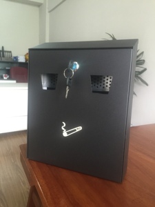 Metalen Wandmontage Home Appartement Gebruik Laagste Fabriek Prijs Openbare Gebied Staande <span class=keywords><strong>Asbak</strong></span> Outdoor - Product Image 3