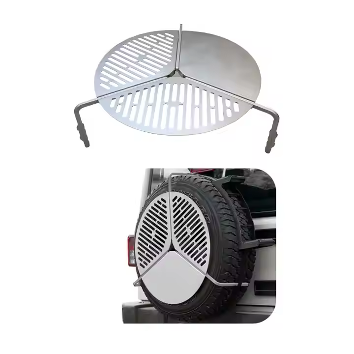 Offroad Portable Car Grill Spare Tire