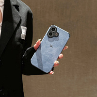 Nouvelle coque de téléphone pour iPhone 16 Pro Max 14 13 12 11 Pro X XS Xr, vente en gros, design minimaliste à trous fins, protection anti-chute