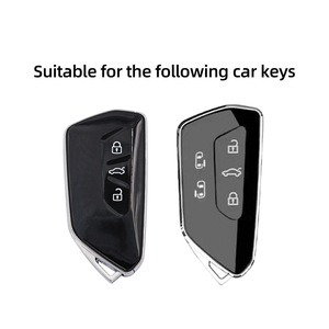 Cover per Chiavi in Lega di Zinco di Lusso per Modelli <span class=keywords><strong>Volkswagen</strong></span> e Skoda (ID4 ID3 MK8 Golf GTI Octavia Tiguan Atlas) 2024-2026 con Fibbia - Product Image 3