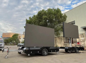 Trailer Mounted LED <b>Display</b> Screen 3.84*2.24m P4 IP65 Outdoor Digital Signage for Advertising with Wifi Control - Product Image 2