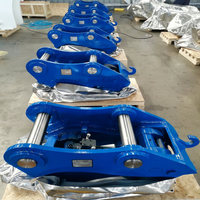 Attache rapide compacte pour mini-pelle Kubota K008 K018 – Changement rapide de godet pour travaux d'aménagement paysager, de creusement de tranchées et petits travaux