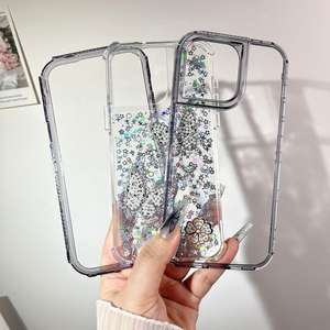 Funda protectora para teléfono con purpurina brillante de 3 capas para Huawei Honor 400 Lite <span class=keywords><strong>Play</strong></span> 9A 2024 Magic 7 Lite 5G X6C - Product Image 1