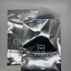 Sobres de Envío de Poliéster Plateado Metálico con Logotipo Personalizado, Bolsas de Correo de Papel de Aluminio Plateado Metálico, Tamaños Pequeño, Mediano y Grande para Ropa - Product Image 3