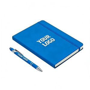 Top Quality Print Promotion Custom Embossed Logo Customized Pu Leather Notebook - Product Image 1