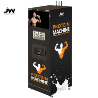 Máquina Expendedora de Proteínas, Distribuidor Automático de Bebidas, Máquina de Batidos de Proteínas con Enfriador de Agua para Gimnasios, Bares y Hoteles