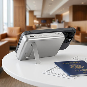 แบตสำรองเครื่องชาร์จไร้สายแม่เหล็ก10000mAh 15W 38.5Wh P17ได้รับการรับรอง Qi2สำหรับ iPhone - Product Image 2