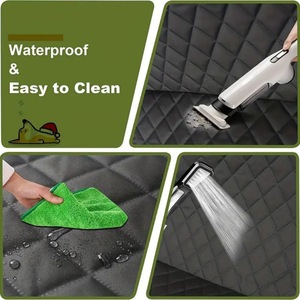 Housse de siège de voiture pliable et imperméable pour animaux domestiques/chiens, pour sièges arrière, housse de siège arrière pour voiture - Product Image 3
