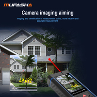 Télémètre Laser MUFASHA avec Caméra Extérieur 200m Portable Mini Professionnel, Télémètre LCD Couleur MW200