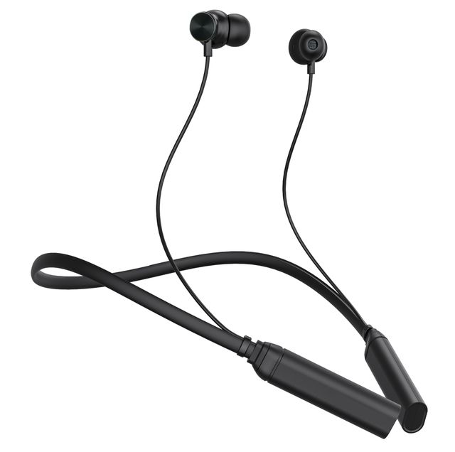 Detachable Bluetooths Neckbnd Headphones Call Vibration Earphone Custom logo