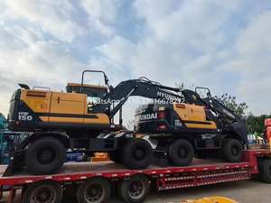 Excavatrice sur roues Hyundai 150 neuve de 15 tonnes, très demandée, pour la construction, à vendre - Product Image 3