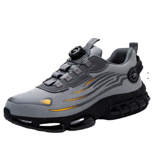 Chaussures de travail et de sport pour hommes et femmes, avec embout en acier et composite, tige en tricot, semelle intermédiaire en TPU, semelle extérieure en PVC/EVA, robustes, durables, excellente sécurité - Product Image 2