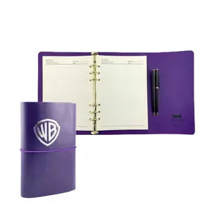 ModernQiu豪华定制日记本笔记本A5 PU皮革日记本写作策划人组织和议程设置礼品