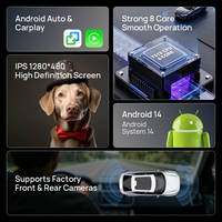 Écran Android 13 de 10,25 pouces avec Carplay Auto pour MAZDA CX-5 2013-2015, navigation GPS, 4 Go de RAM, 64 Go de ROM, autoradio FM AM, moniteur de voiture