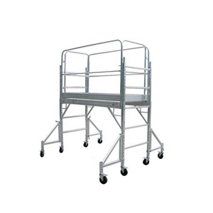 An Toàn 6Ft. Nhôm Multi-Sử Dụng Thang Safeclimb Baker Phong Cách Cán Baker Giàn Giáo Tháp - Product Image 2