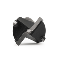 Brocas de Carburo Tideway de Cuatro Filos HRC65 para Fresado CNC y Herramientas de Carpintería