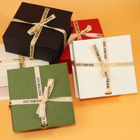 Emballage cadeau pour bijoux, boîte de style livre, boîte à souvenirs, étui de rangement, boîte cadeau simple, origine Chine