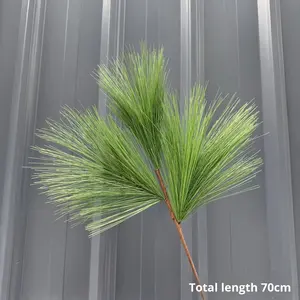 Décoration de mariage style forêt : Fleurs artificielles, plantes vertes dorées à mille couches, herbe de la meste pour arrangements paysagers - Product Image 6