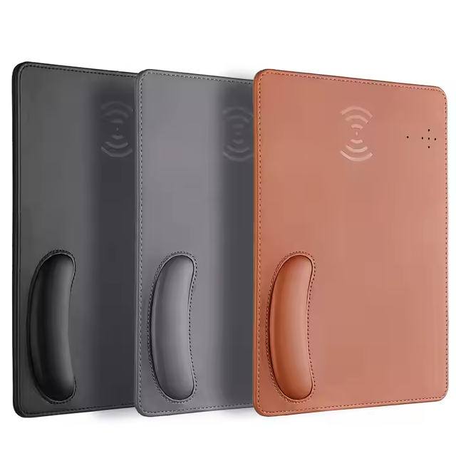 2 in 1 Multiple Function Fast Charging Laptop Pad Custom Mouse Pad Wireless Charger Wireless Charger Mouse Pad
