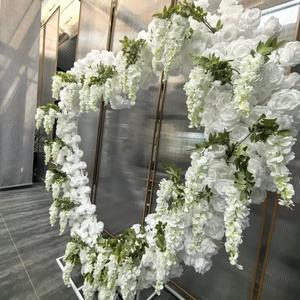 Centros de Mesa para Bodas, Decoraciones de Corazones, Flores Artificiales de Seda, Marco Floral, Arco, Fondo, Guirnalda, Soporte, Soportes para Exteriores - Product Image 4