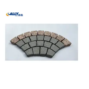 Piedra de pavimentación de granito gris a precio de fábrica de China para decoración de suelo Exterior piedra de pavimento de terracota