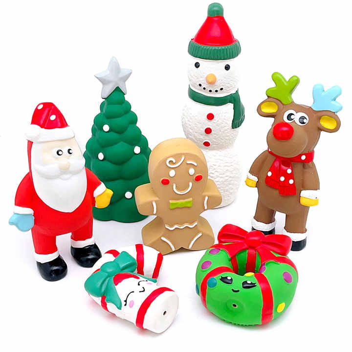 1pc Chicken Leg Design Pet Grinding Teeth Squeaky Plush ToyDurable Chew Toy For Dog Interactive Supply main image 1