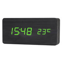 Emaf oem télécommande 3d led numérique table horloge murale veilleuse entrepôt bureau salon décor horloge
