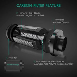 Kit complet de culture intérieure Mars Hydro 730W 5x5ft 150x150cm FC6500 Clip Ventilator Smart 6" IFresh Fan Led - Product Image 6