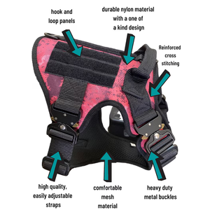 Özel hiçbir çekme köpek koşum hayır Choke ön kurşun köpek yansıtıcı koşum ayarlanabilir yumuşak yastıklı evcil hayvan yeleği ile kolay kontrol kolu - Product Image 5