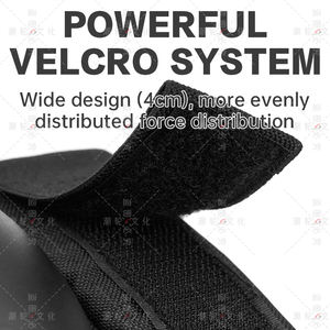 OEM Flexible Dicke Rollschuh-Schutzausrüstung Verstellbare Skateboard-Knieschoner Set Atmungsaktive Inline-Skating-Pads für Erwachsene - Product Image 5